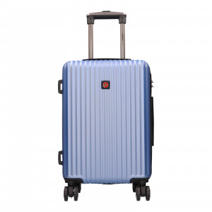 Cestovný kufor Swissbrand Lens M - svetlo modrá