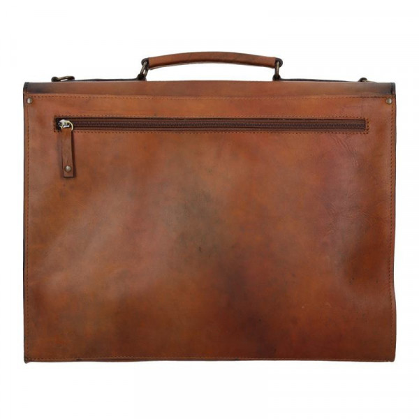Luxusná pánska kožená taška Daag ALIVE 35 - hnedá