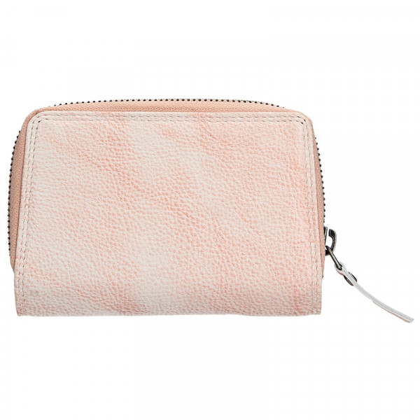 Dámska kožená peňaženka Lagen Lea - svetlo ružová