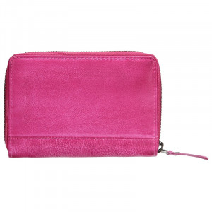 Dámská kožená peněženka Lagen Agáta - růžová