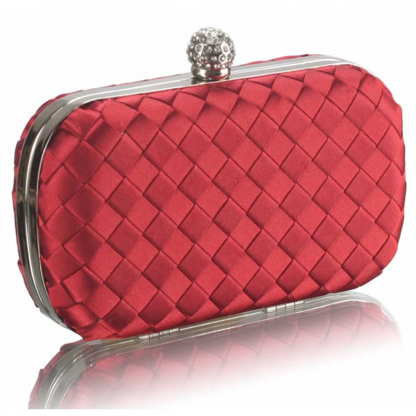 Dámska listová kabelka LS Fashion Sophie - červená