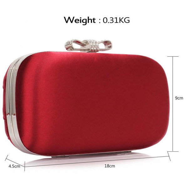 Dámska listová kabelka LS Fashion Charlie - červená