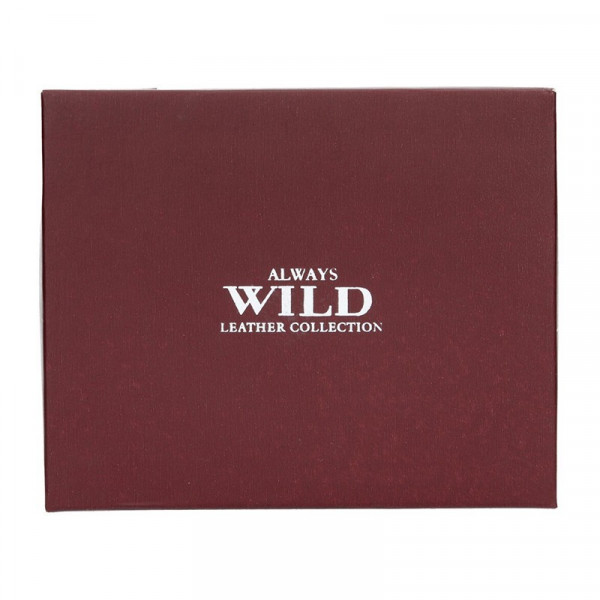 Pánska kožená peňaženka Always Wild Marco - čierna