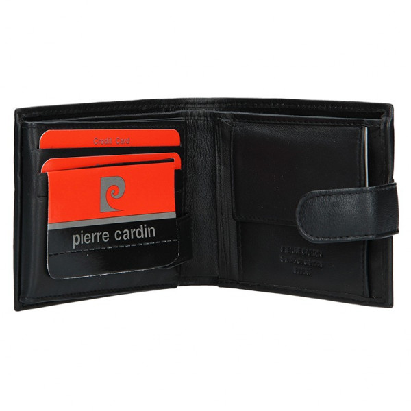 Pánska kožená peňaženka Pierre Cardin Indego - čierna