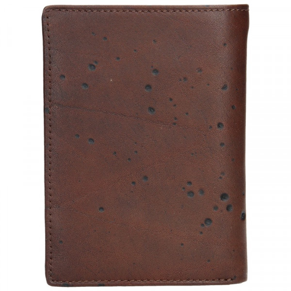 Pánska kožená peňaženka Daag P01 - tmavo hnedá