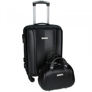 Sada dvou cestovních kufrů Airtex Worldline 531/2 - černá