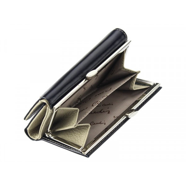 Dámska kožená peňaženka Pierre Cardin Linda - čierna