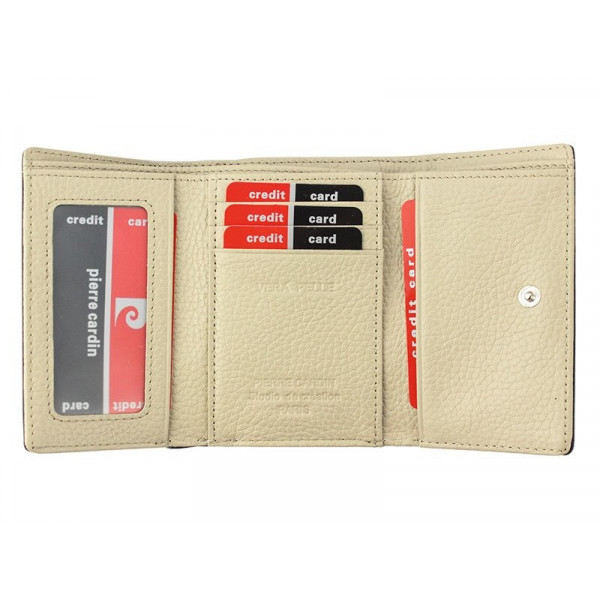 Dámska kožená peňaženka Pierre Cardin Linda - červená