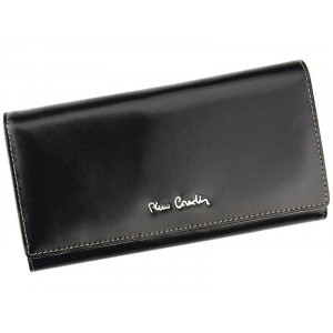 Dámska kožená peňaženka Pierre Cardin Marie - čierna