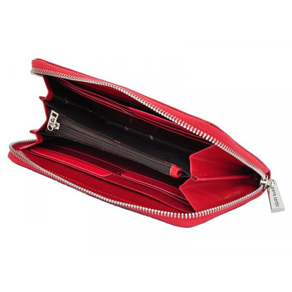 Dámska kožená peňaženka Pierre Cardin Eva - červená