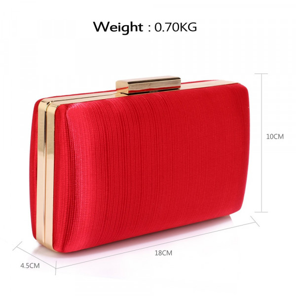 Dámska listová kabelka LS Fashion Holly - červená