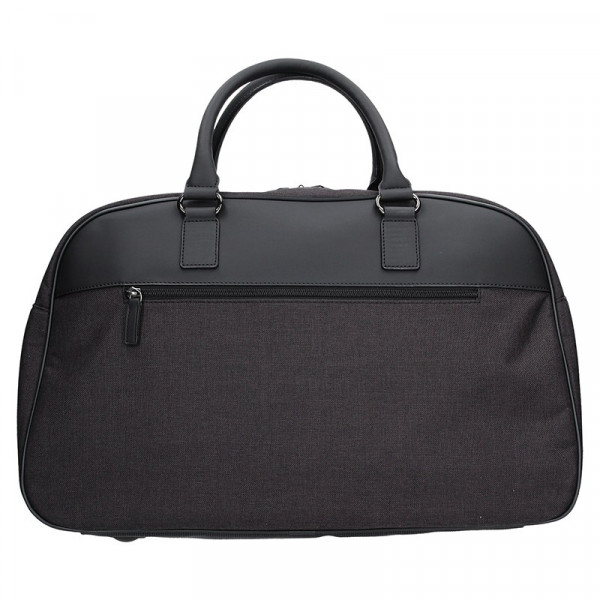 Elegantná cestovná taška Hexagona Ceasar - čierno-šedá