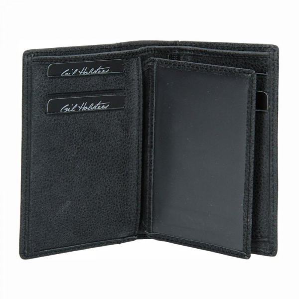 Pánska kožená peňaženka Gil Holsters G667295 - čierna