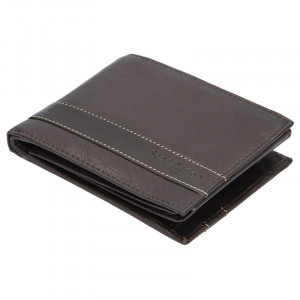 Pánská kožená peněženka SendiDesign N4- černá
