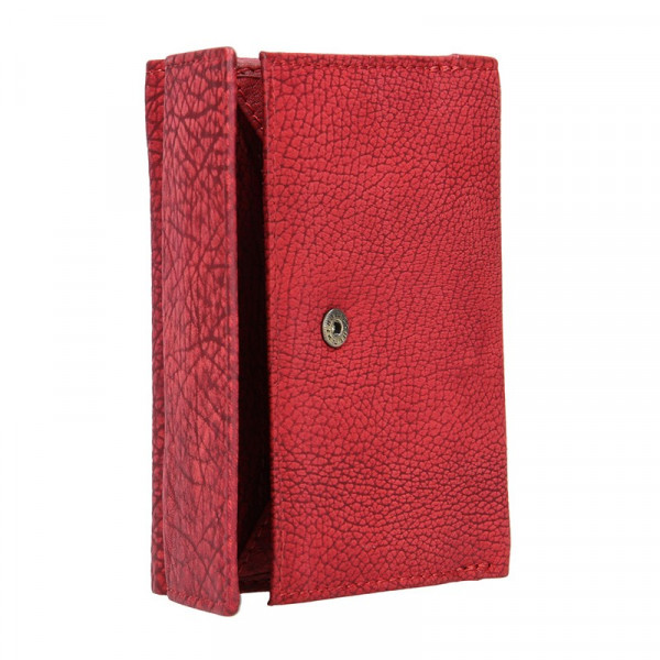 Dámska kožená peňaženka Lagen Gina - červená