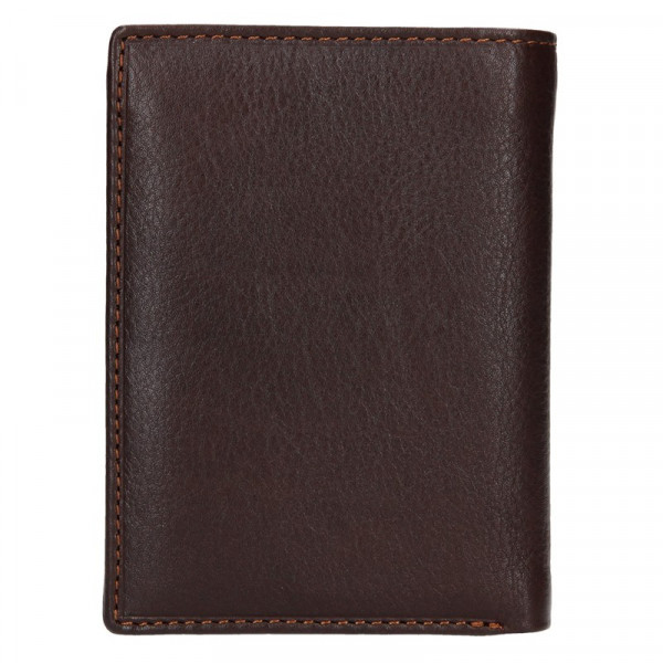 Pánska kožená peňaženka SendiDesign Martin - hnedá