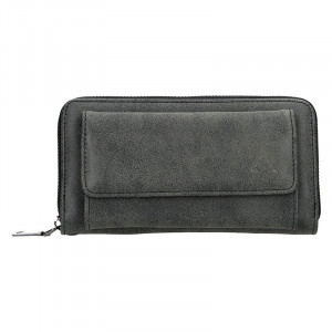 Moderná dámska peňaženka Just Dreamz Lora - čierno-šedá