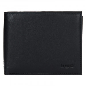 Pánská kožená peněženka Bugatti Sempre- černá