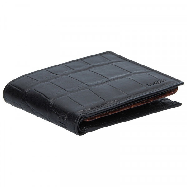 Pánská kožená peněženka Bugatti Coco - černá