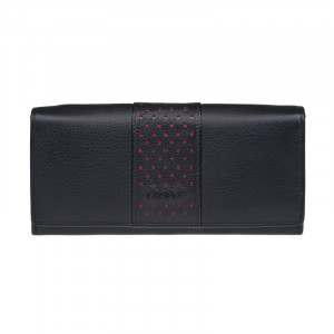 Dámska kožená peňaženka Lagen Marela - čierna
