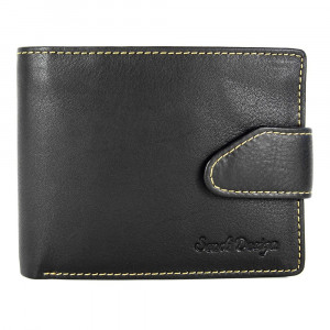 Pánská kožená peněženka SendiDesign 7001 - černá