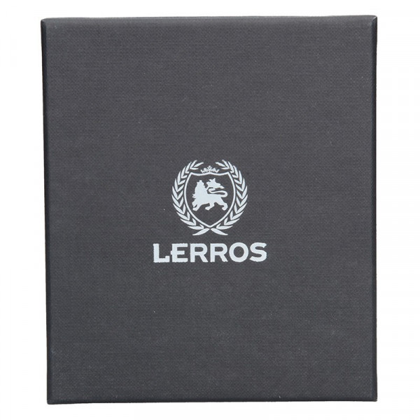 Kožená pánska peňaženka Lerros Ellis - hnedá