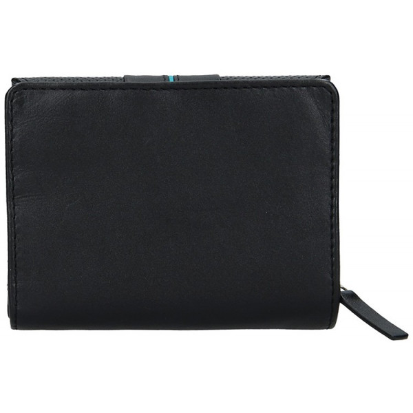 Dámska peňaženka Lagen Carinne - čierno-modrá