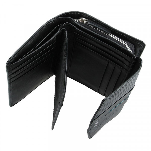 Dámska peňaženka Lagen Carinne - čierno-modrá