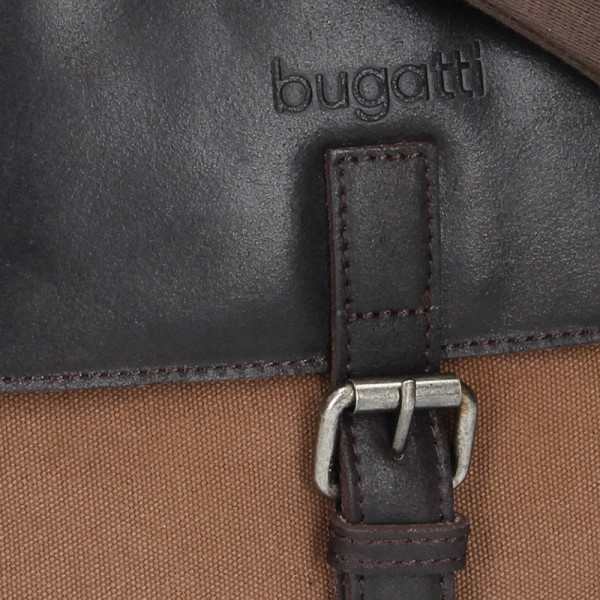 Pánska taška cez rameno Bugatti Forest - tmavo béžová
