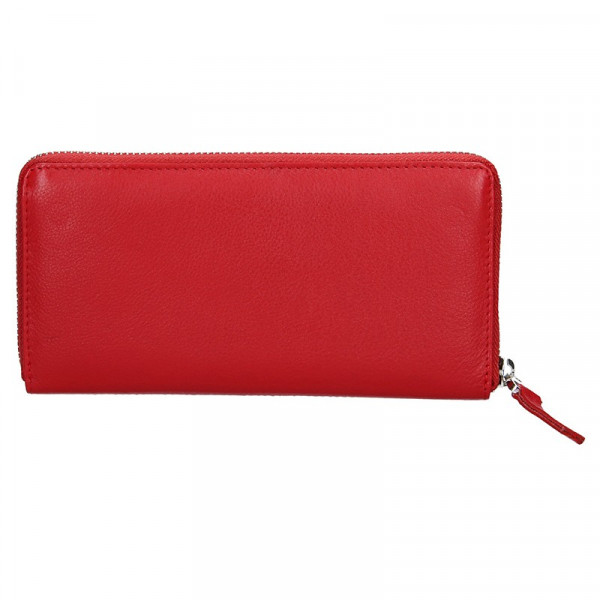Dámska kožená peňaženka Lagen Nicole - červená