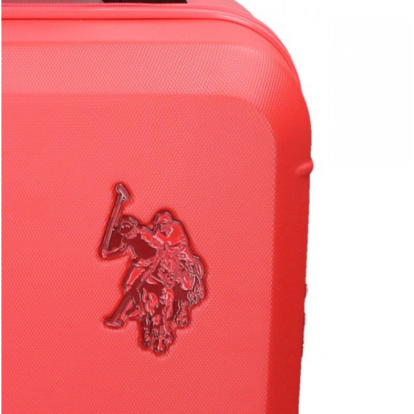Kabínový cestovný kufor U.S. POLO ASSN. AURE - červená