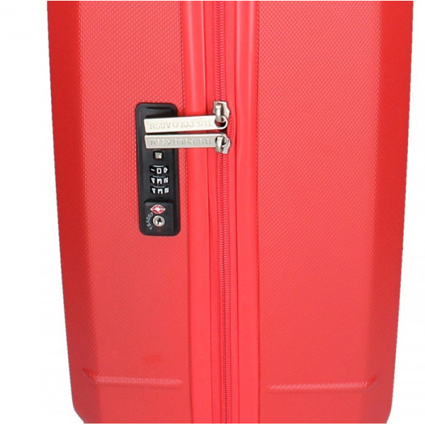 Kabínový cestovný kufor U.S. POLO ASSN. AURE - červená