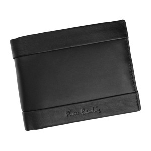 Pánska kožená peňaženka Pierre Cardin Bernard - čierna