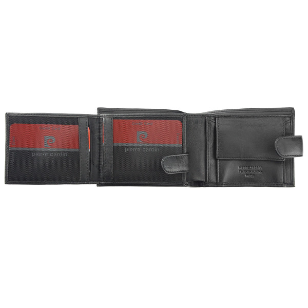 Pánska kožená peňaženka Pierre Cardin Joseph - čierna