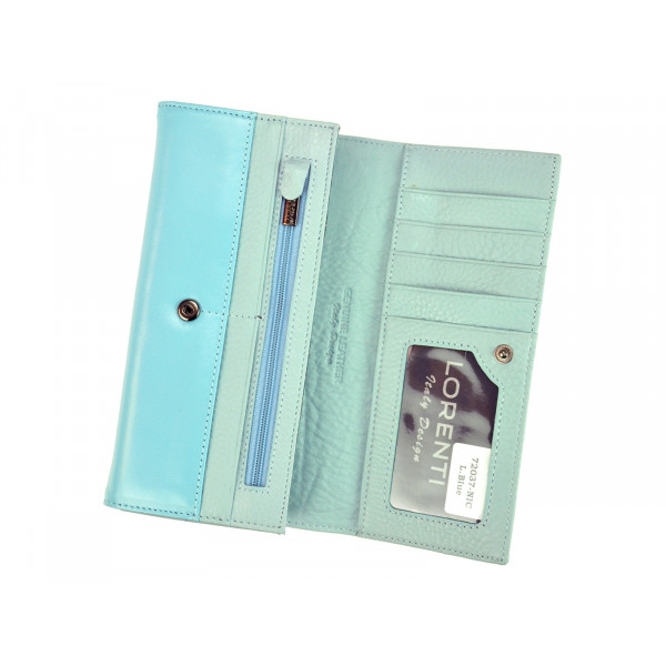 Dámska kožená peňaženka Lorenti Julie - modrá