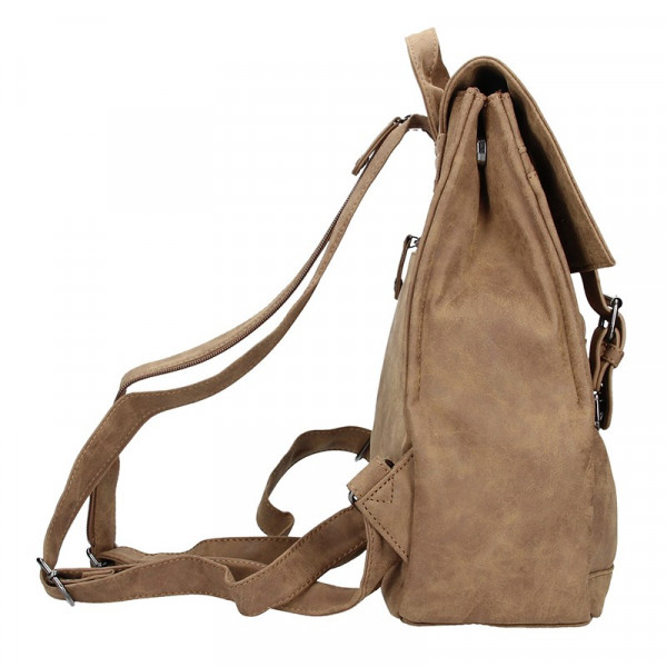 Moderný batoh Enrico Benetti 66195 - camel
