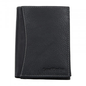 Pánská kožená peněženka SendiDesign 5501 FH - černá