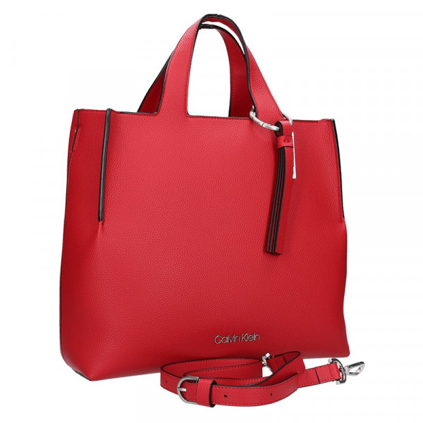 Dámska kabelka Calvin Klein NEAH - červená