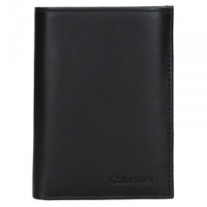 Pánska kožená peňaženka Calvin Klein Jacob - čierna