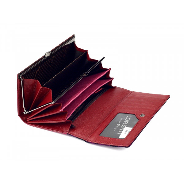 Dámska kožená peňaženka Lorenti Ania - šedá