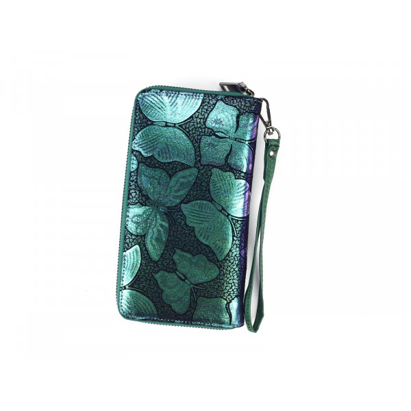 Dámska kožená peňaženka Lorenti Sara - zelená