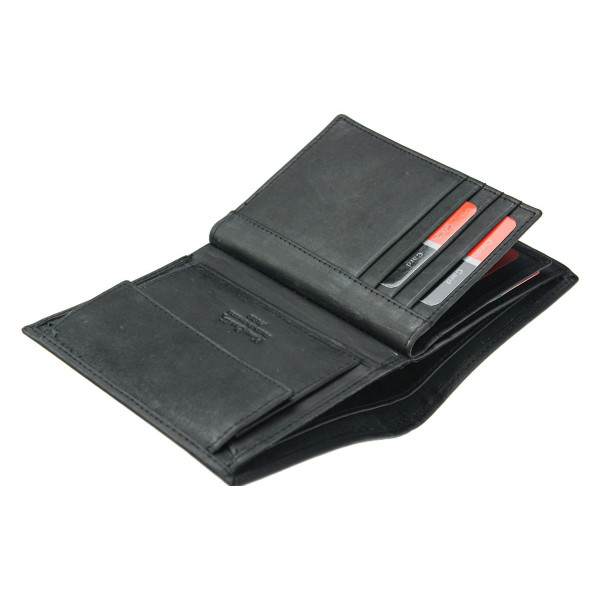 Pánska kožená peňaženka Pierre Cardin Rene - čierna