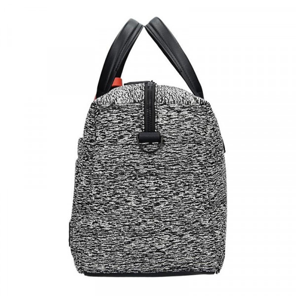 Pánska cestovná taška Calvin Klein Oliver - čierno-biela