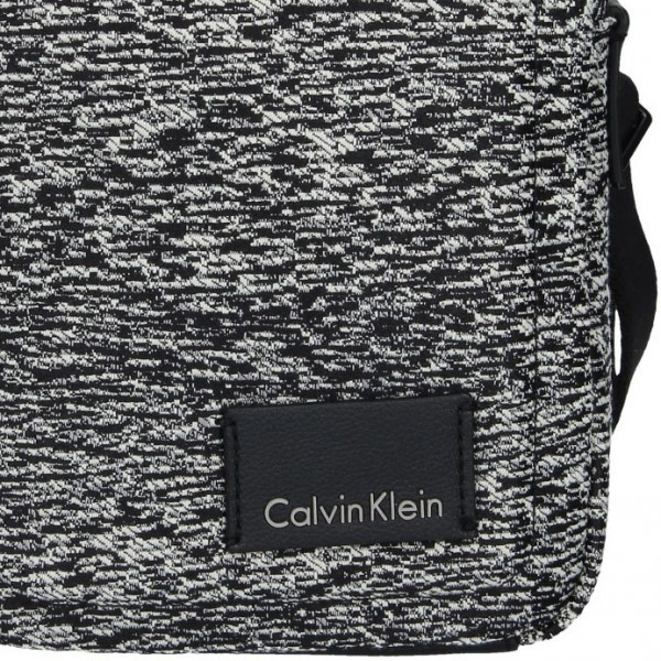 Pánska taška cez rameno Calvin Klein Bardet - čierna-biela