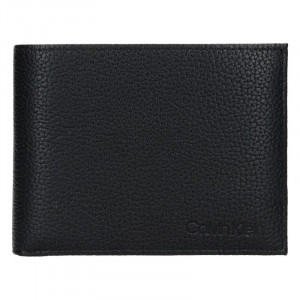 Pánska kožená peňaženka Calvin Klein Ronn - čierna