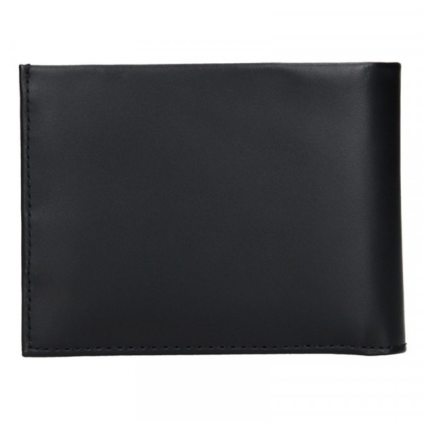 Pánska kožená peňaženka Calvin Klein Levin - čierna