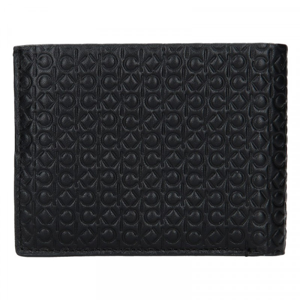 Pánska kožená peňaženka Calvin Klein Ralf - čierna