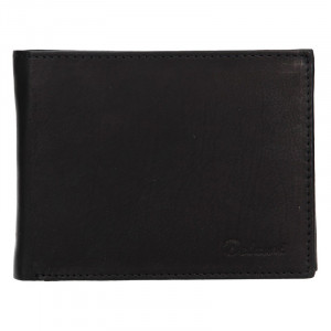 Pánská kožená peněženka Diviley Apolo - černá