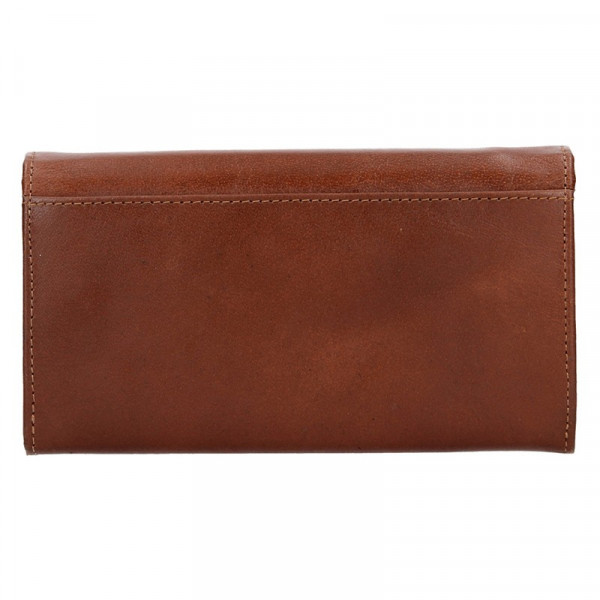 Dámska kožená peňaženka Diviley Tinna - hnedá
