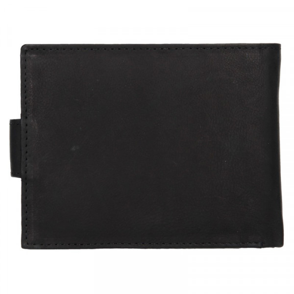 Pánska kožená peňaženka Diviley Albert - čierna